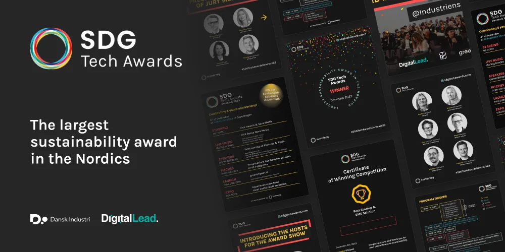 SDG Tech Awards — the largest sustainability award in the Nordics