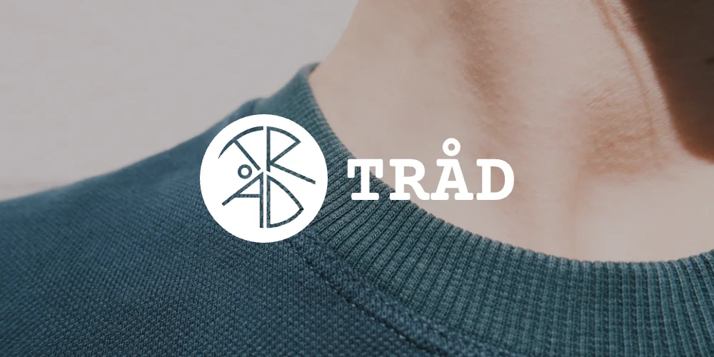 Tråd — visual identity, website and communication for a slow fashion brand